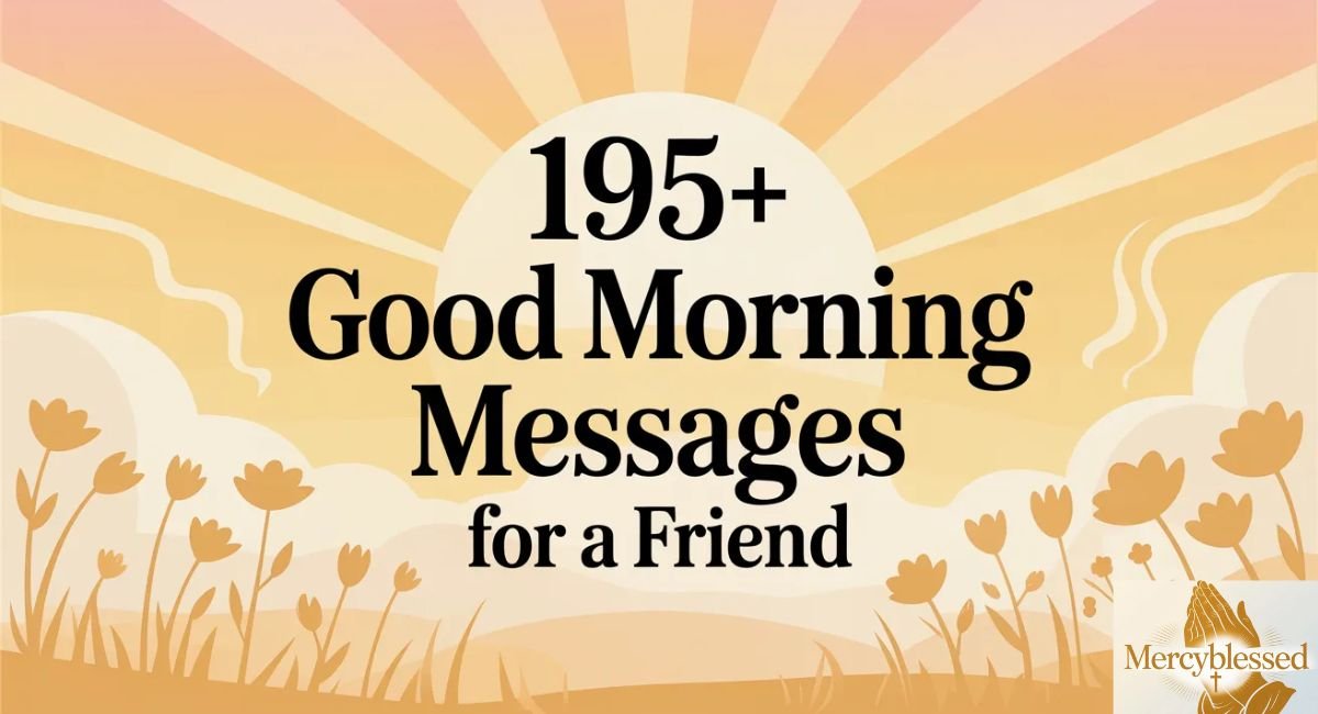 195+ Good Morning Messages for a Friend