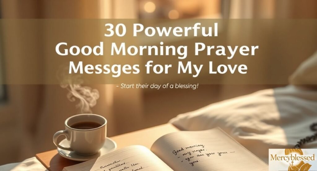 30 Powerful Good Morning Prayer Messages for My Love