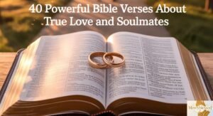 40 Powerful Bible Verses About True Love and Soulmates 