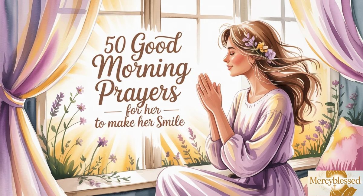 50 Good Morning Prayers for Her to Make Her Smile