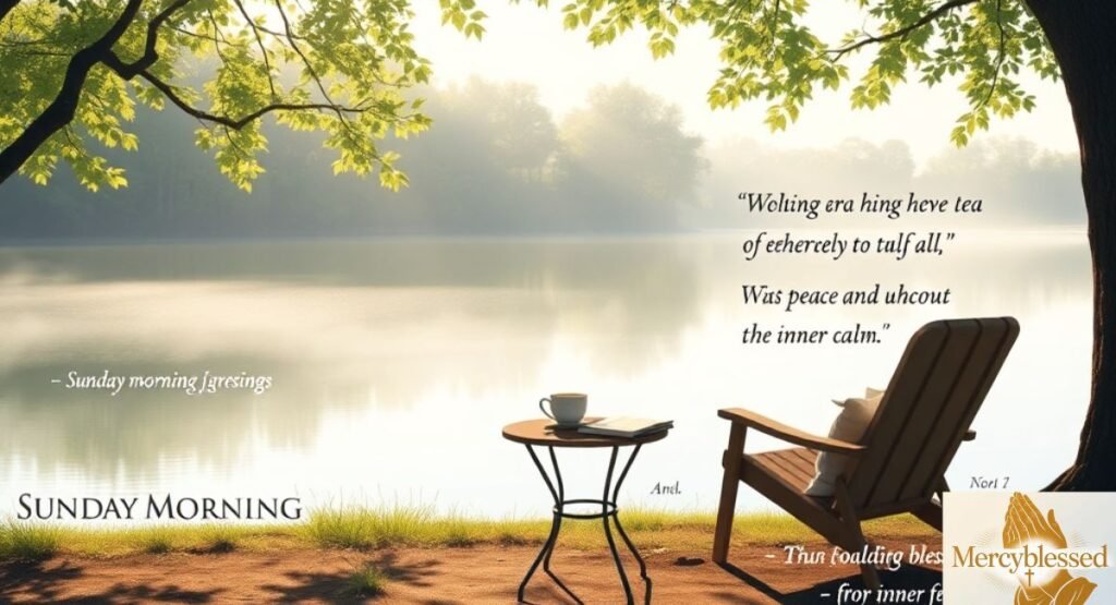 Top Good Morning Sunday Blessings Bringing Peace and Positivity