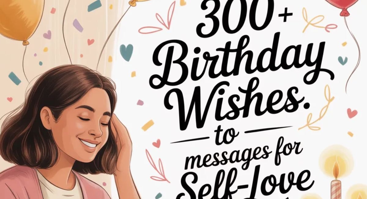 300+ Birthday Wishes to Myself: Messages for Self-Love