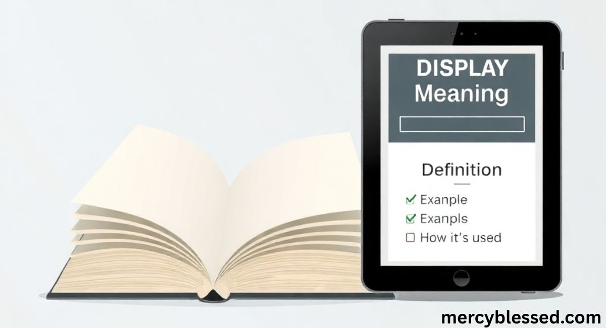 Display Meaning: Definition, Examples & How It’s Used