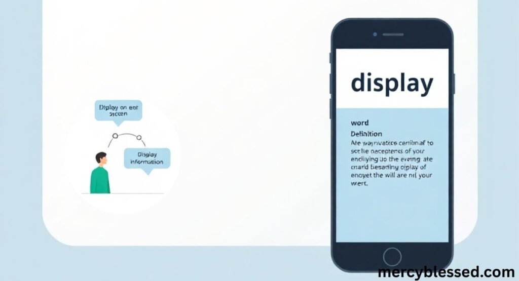 Display Meaning: Definition, Examples & How It’s Used