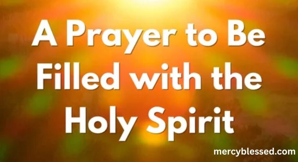Prayer to the Holy Spirit