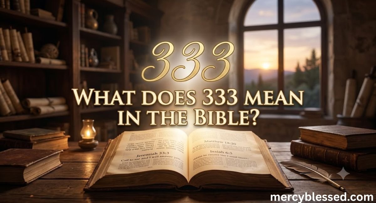 What Does 333 Mean in the Bible? (Hidden Truth)