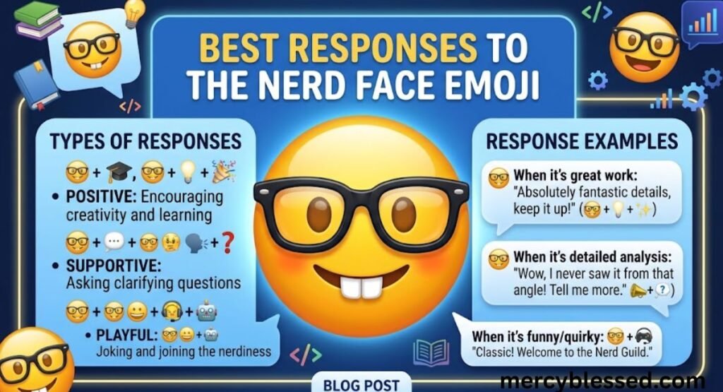 Nerd Face Emoji Meaning: Uses and Best Responses