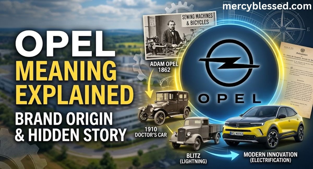 OPEL Meaning Explained: Brand Origin & Hidden Story