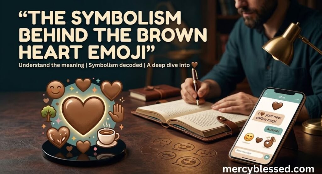 Brown Heart Emoji Meaning and Best Responses