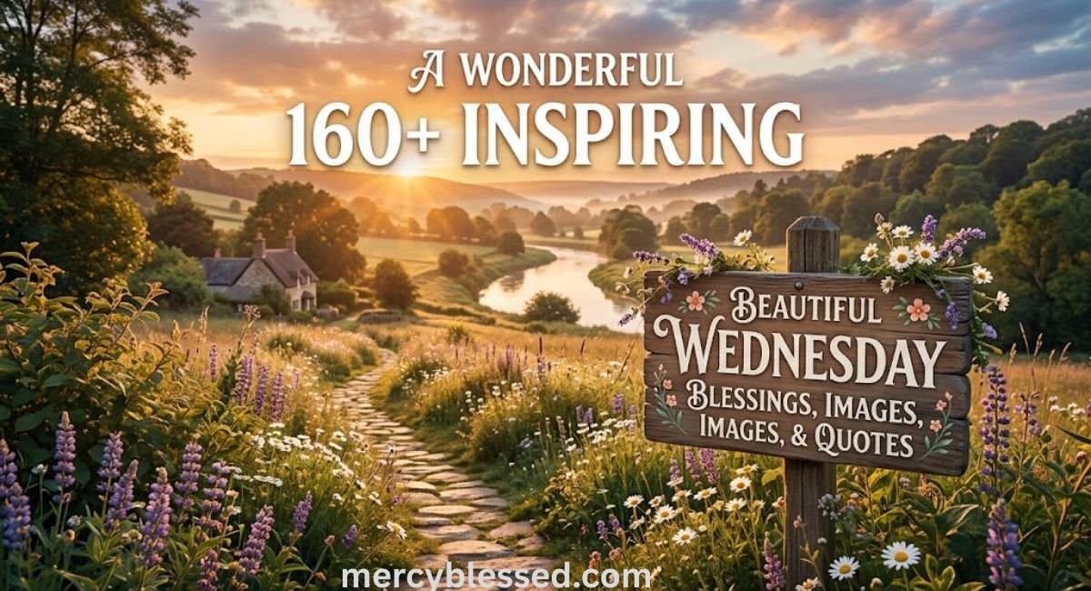 160+ Beautiful Wednesday Blessings, Images, and Quotes