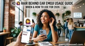 43 💁‍♀️ Hair Behind Ear Emoji Usage Guide: When & How to Use for 2026