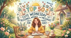 Top 50 Cute Wednesday Blessings, Wishes, and Messages for a Happy Day