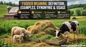 Fodder Meaning: Definition, Examples, Synonyms & Usage