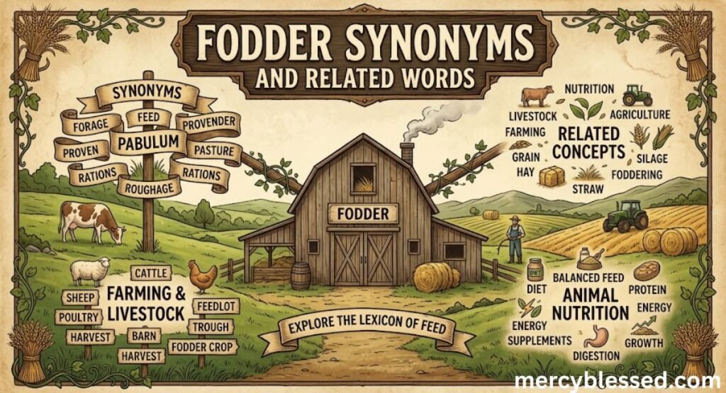 Fodder Meaning: Definition, Examples, Synonyms & Usage