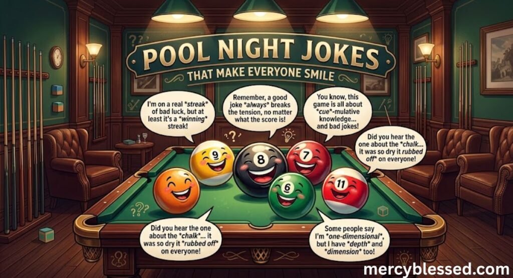 217+ Funny Billiards Puns Jokes One Liner